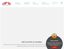 Tablet Screenshot of dfgcon.si